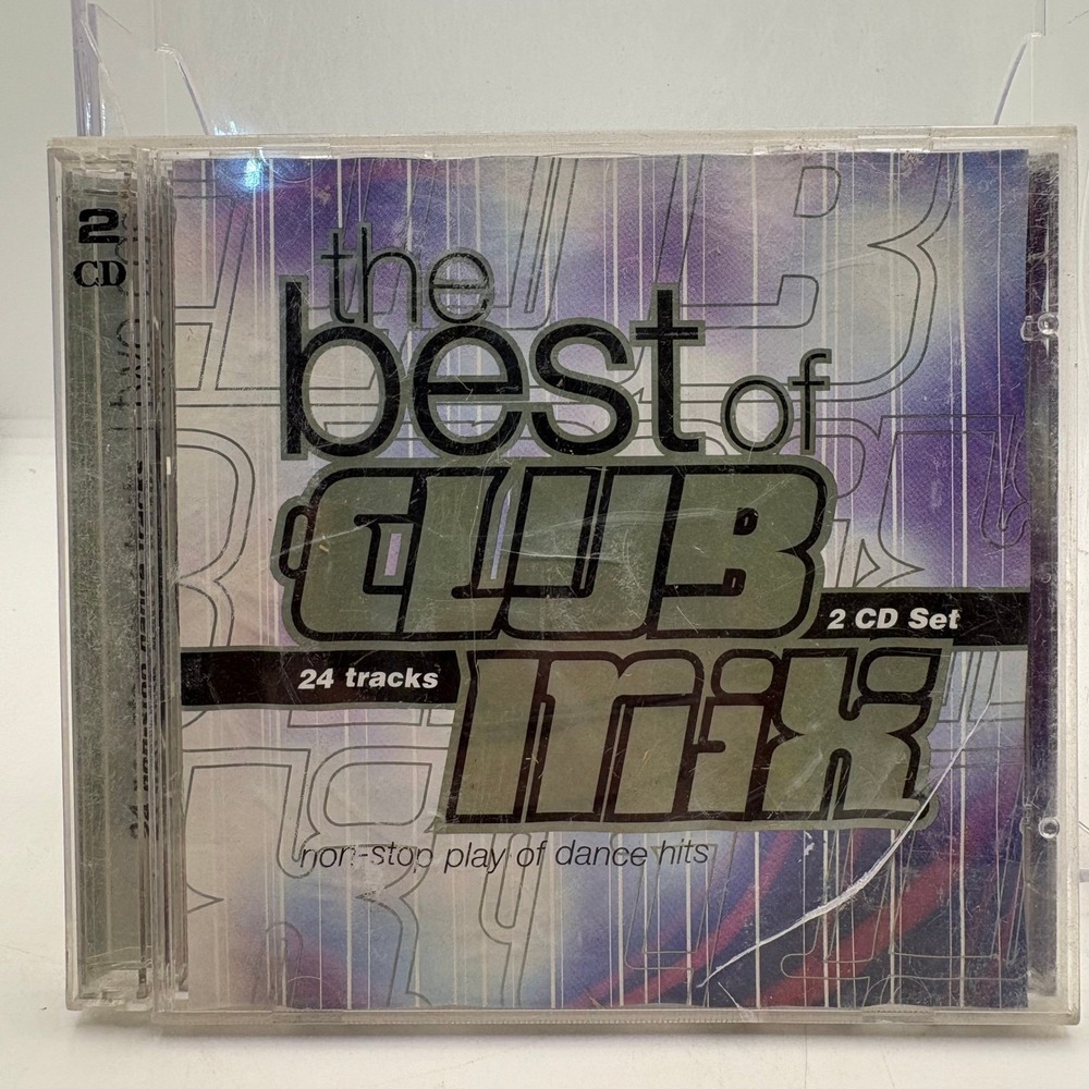 The Best of Club Mix 2 CD Set 24 Tracks Dance Hits BMG K-tel 2000 DRC12657